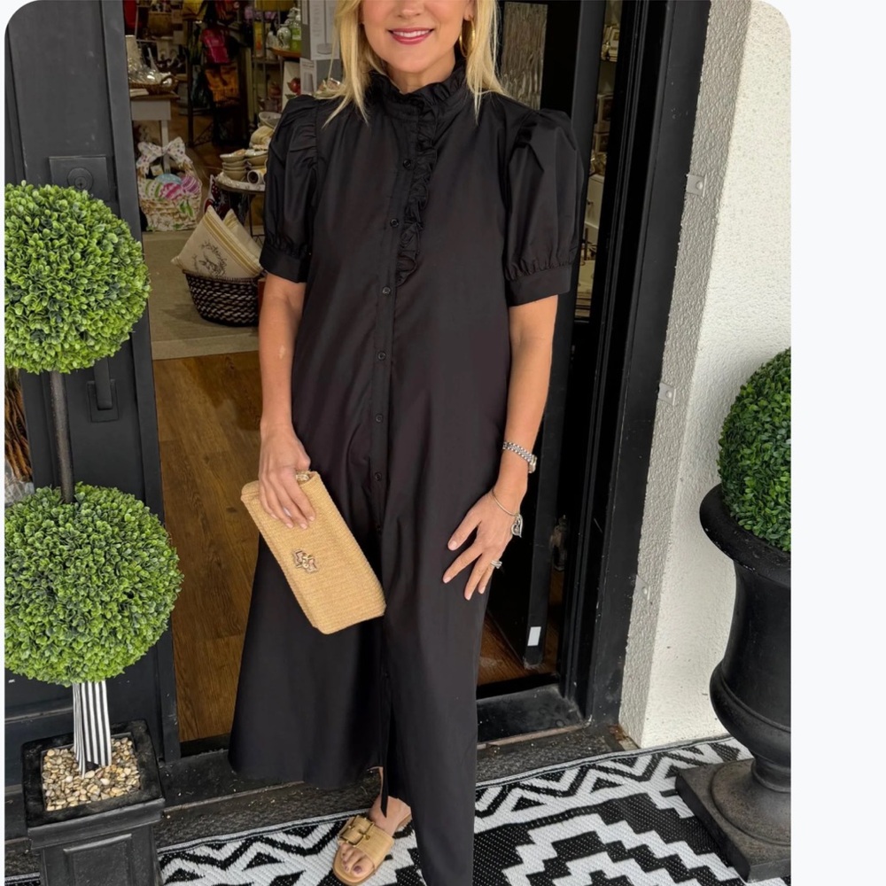 Elegant Black Women's Dress